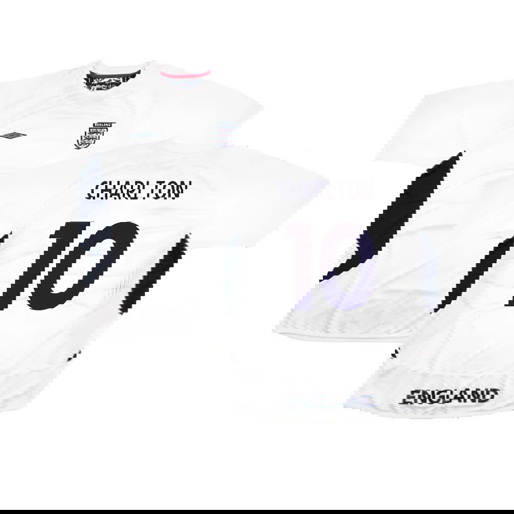 England 2005-07 Umbro Training Shirt (L) (Mint) (Charlton 10)