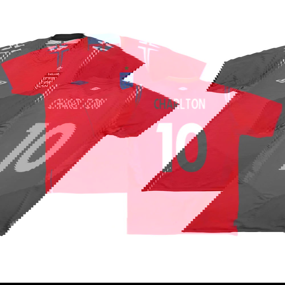 England 2004-06 Away Shirt (XL) (Very Good) (Charlton 10)