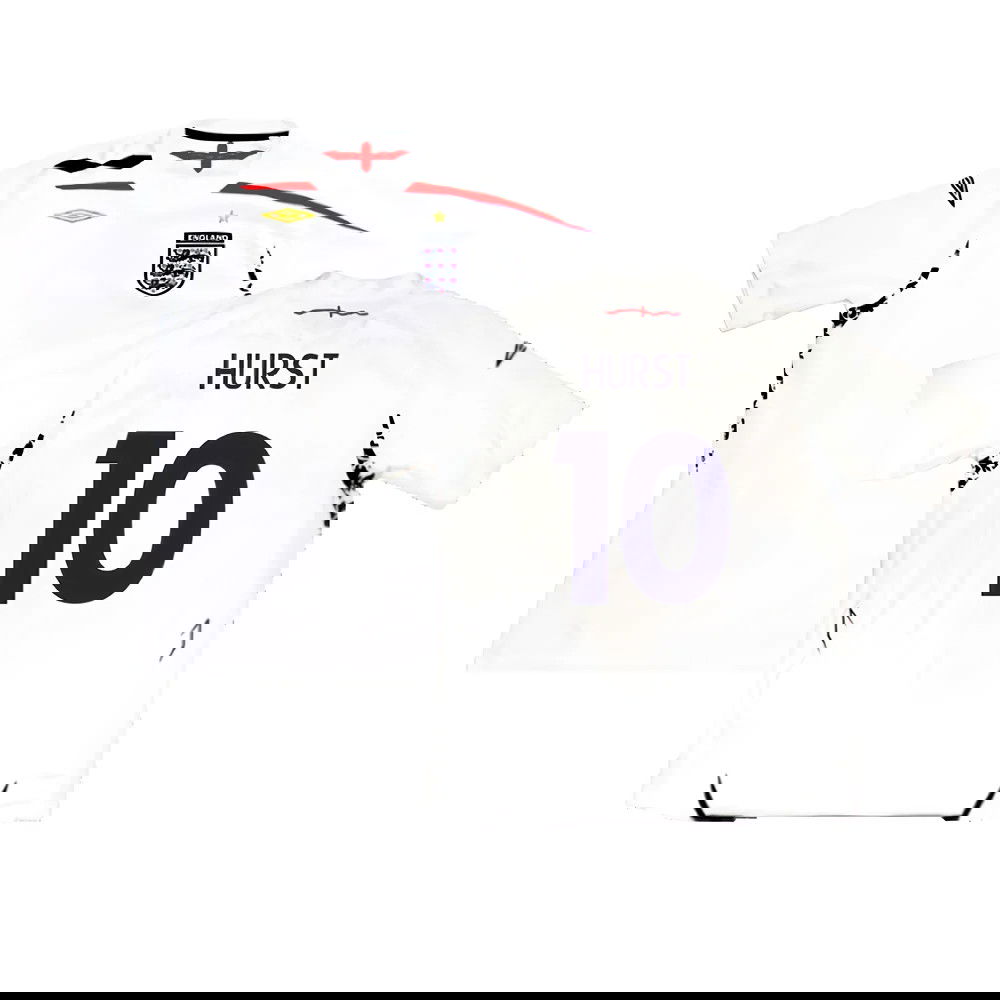 England 2007-09 Home Shirt (XXL) (Excellent) (Hurst 10)