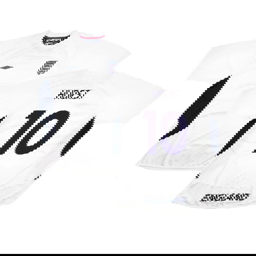 England 2005-07 Umbro Training Shirt (L) (Mint) (Hurst 10)