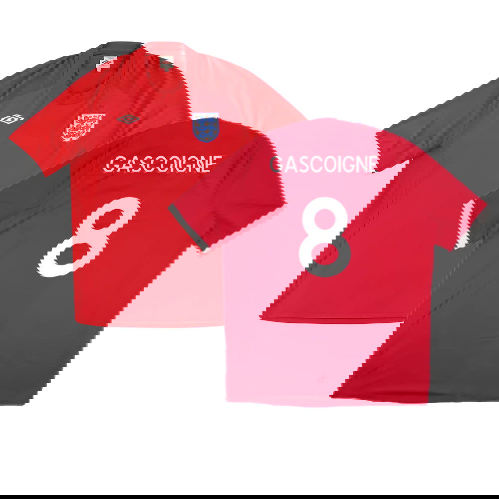 2010-2011 England Away Shirt (Gascoigne 8)