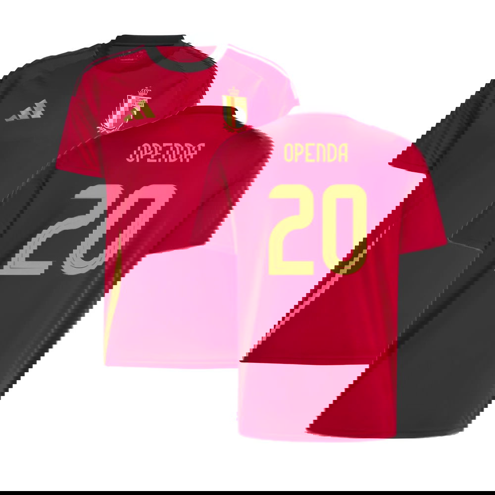2024-2025 Belgium Home Fan Shirt (Openda 20)