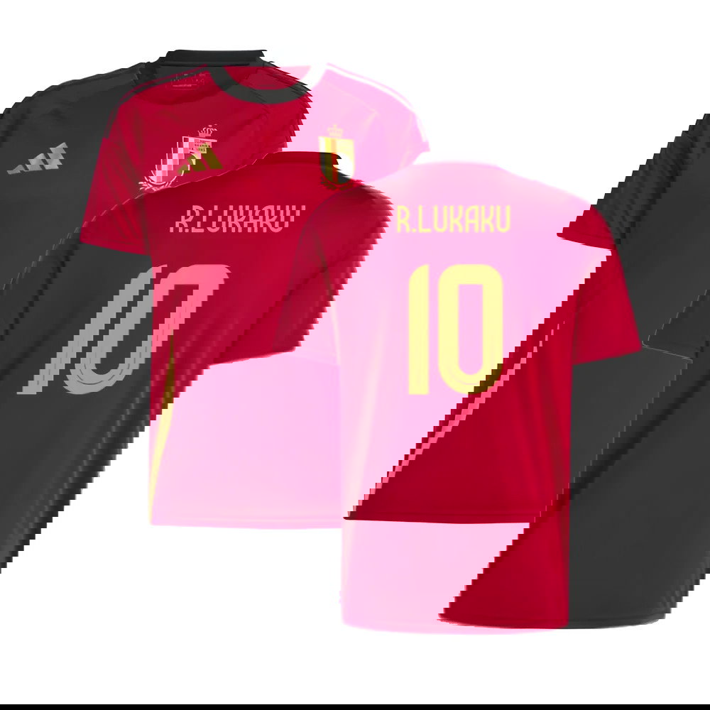 2024-2025 Belgium Home Fan Shirt (R.Lukaku 10)