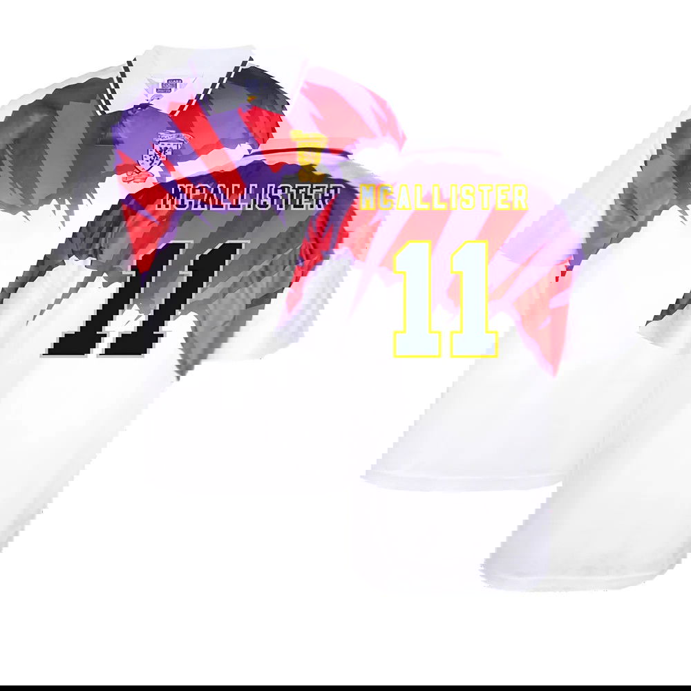 Scotland 1992 Away Retro Shirt (McAllister 11)