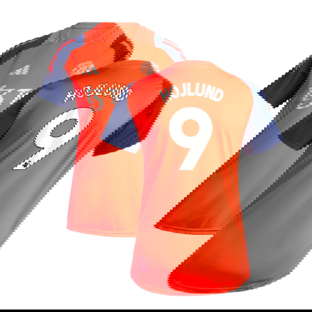 2024-2025 Man Utd Training Jersey (Red) - Womens (Hojlund 9)