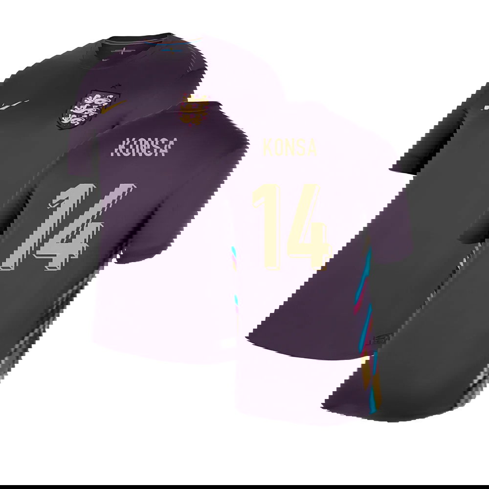 2024-2025 England Away Shirt (Konsa 14)