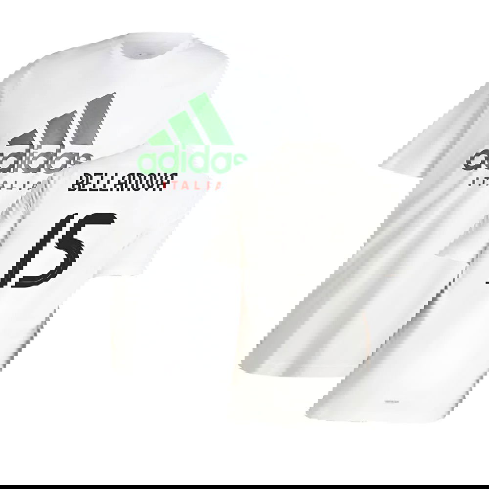 2024-2025 Italy DNA Graphic Tee (White) (BELLANOVA 15)