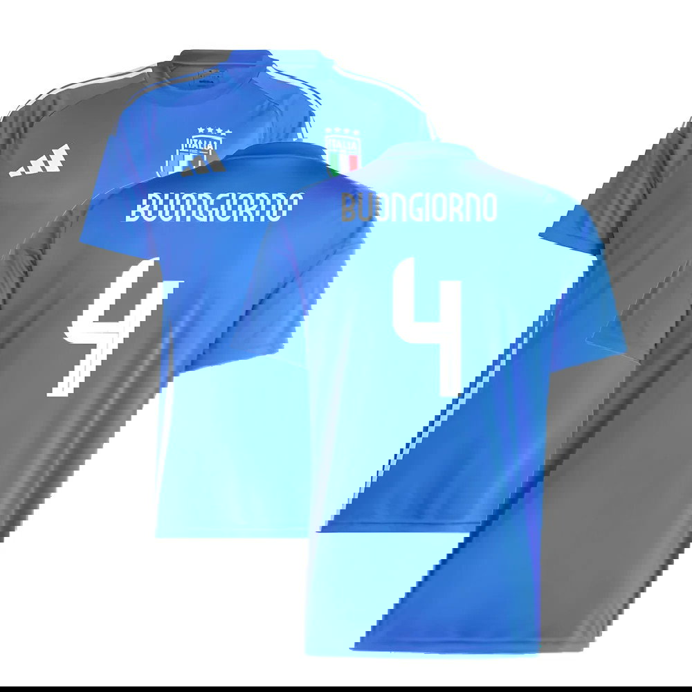 2024-2025 Italy Home Fan Jersey (BUONGIORNO 4)