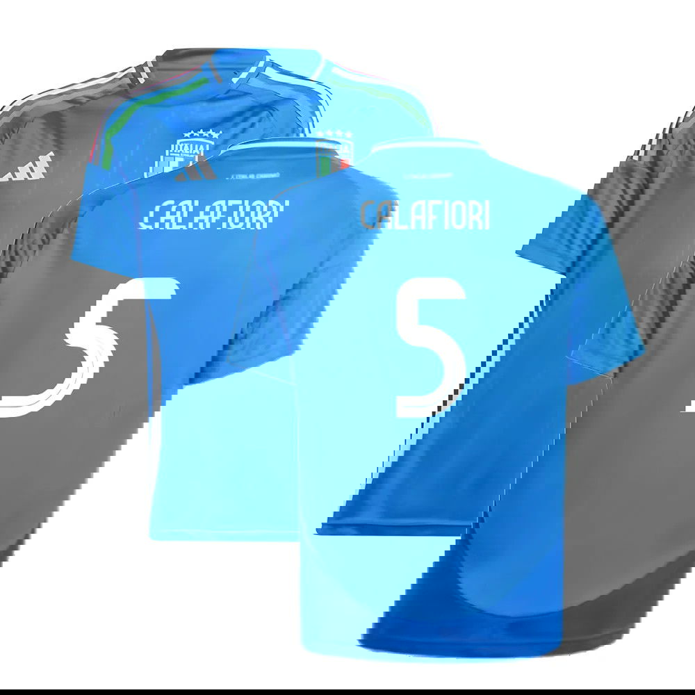 2024-2025 Italy Home Shirt (Kids) (CALAFIORI 5)