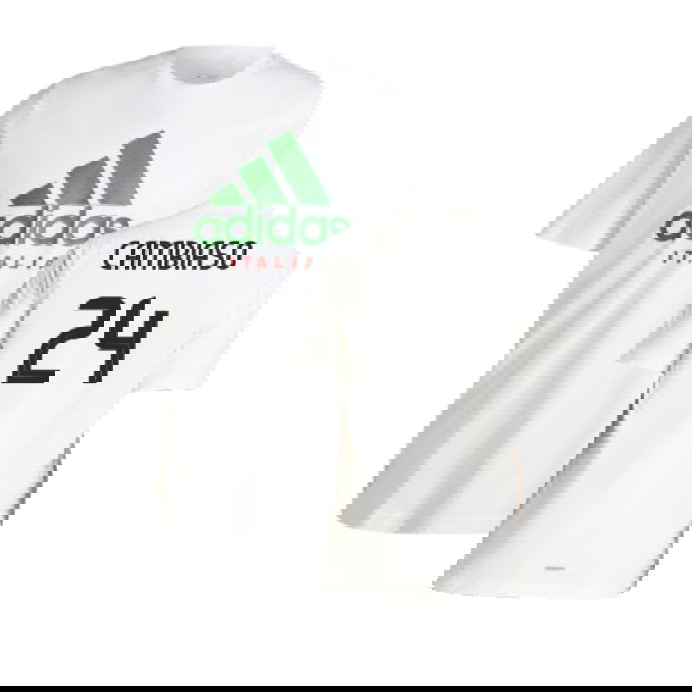 2024-2025 Italy DNA Graphic Tee (White) (CAMBIASO 24)
