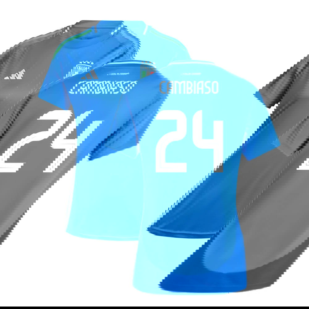 2024-2025 Italy Home Shirt (Ladies) (CAMBIASO 24)