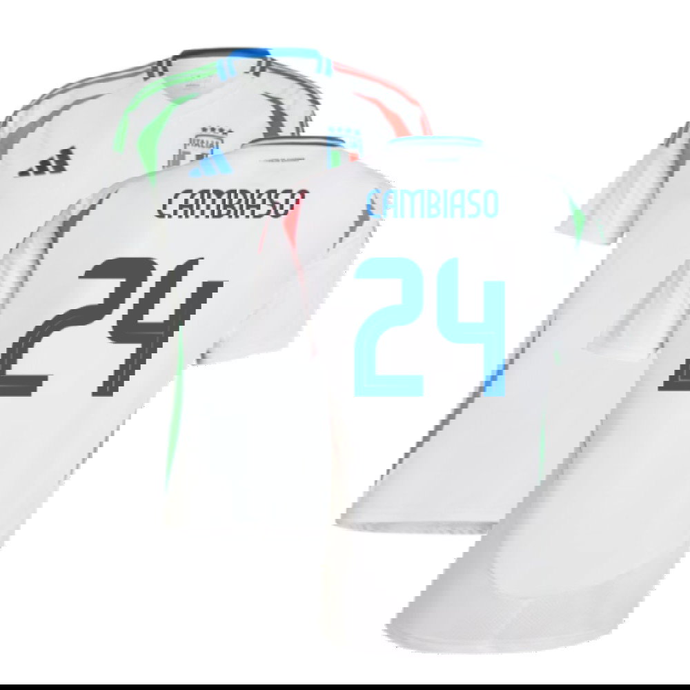 2024-2025 Italy Away Shirt (CAMBIASO 24)