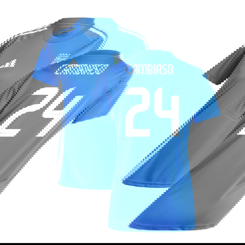 2024-2025 Italy Home Fan Jersey (Ladies) (CAMBIASO 24)