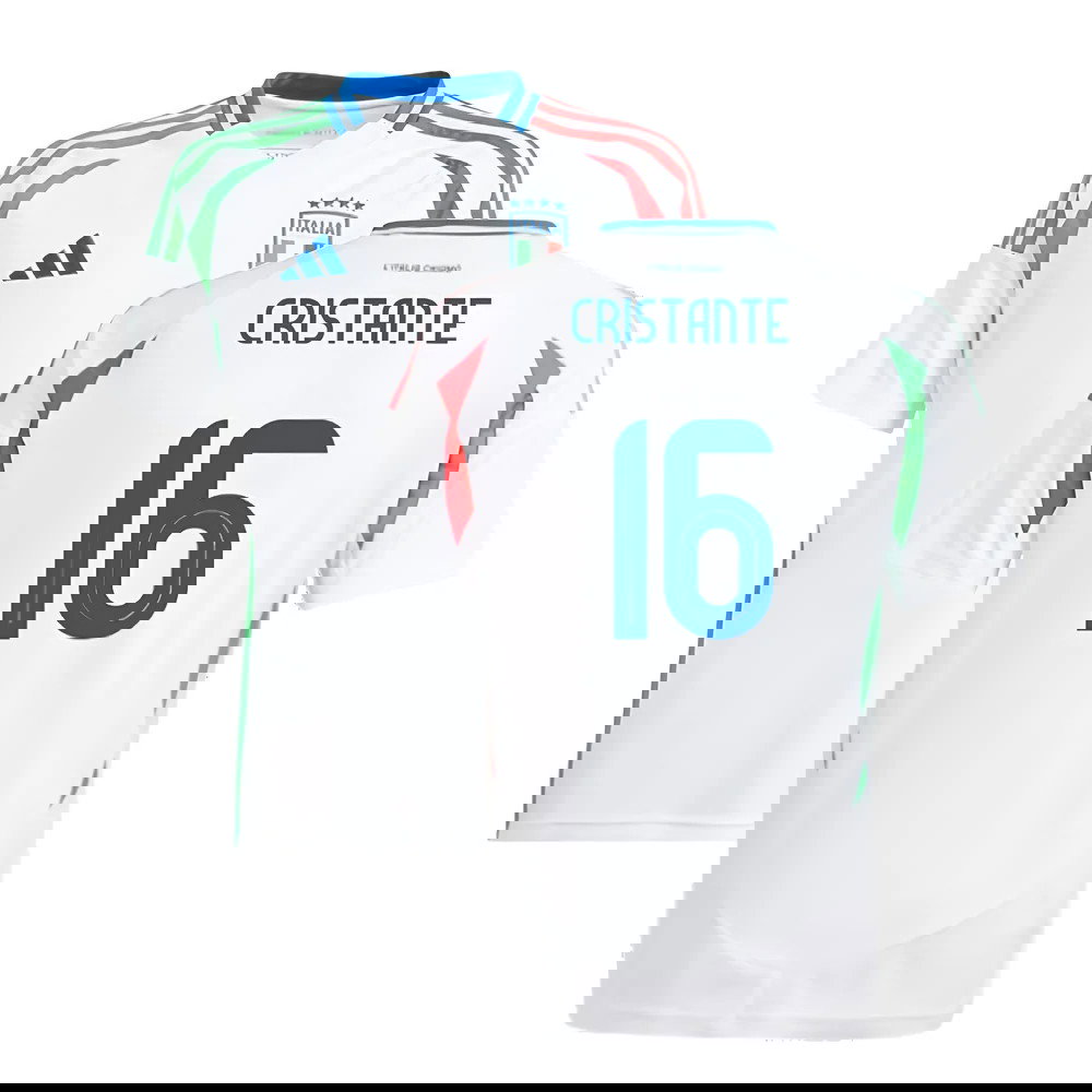 2024-2025 Italy Away Shirt (Kids) (CRISTANTE 16)