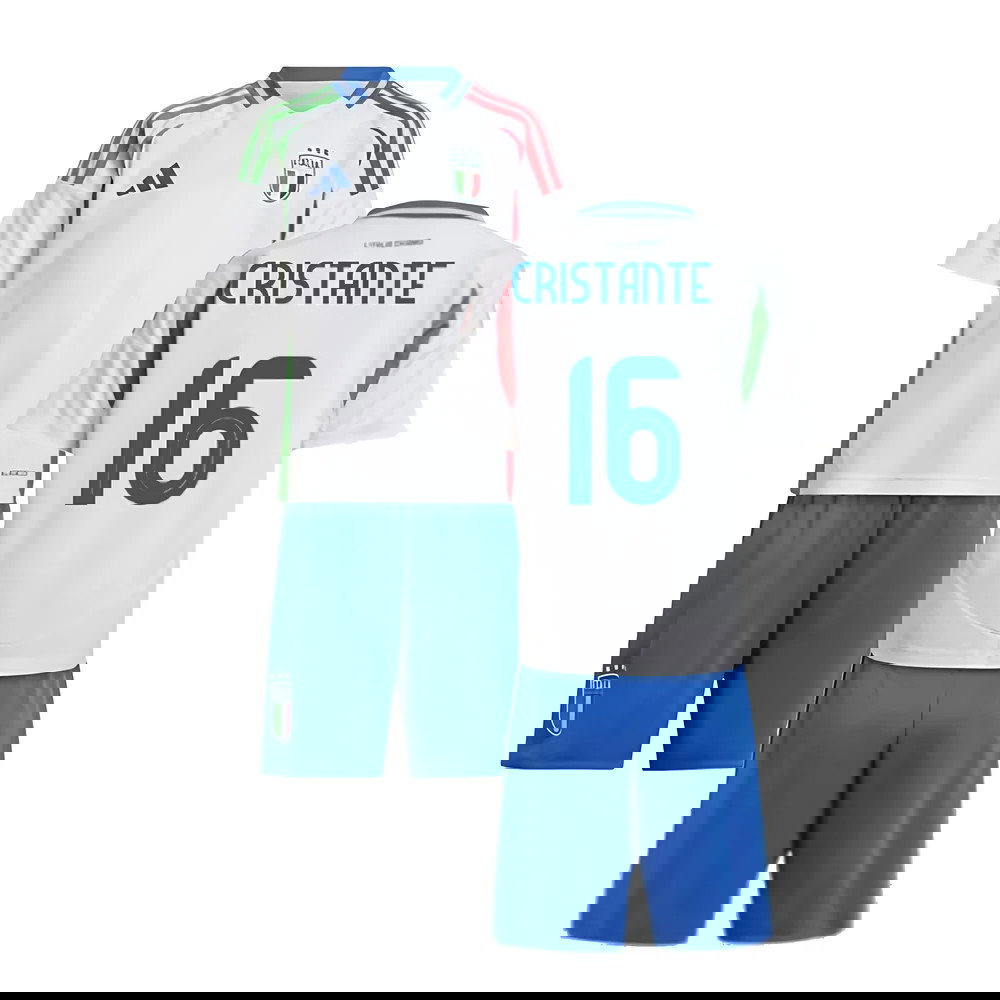 2024-2025 Italy Away Mini Kit (CRISTANTE 16)