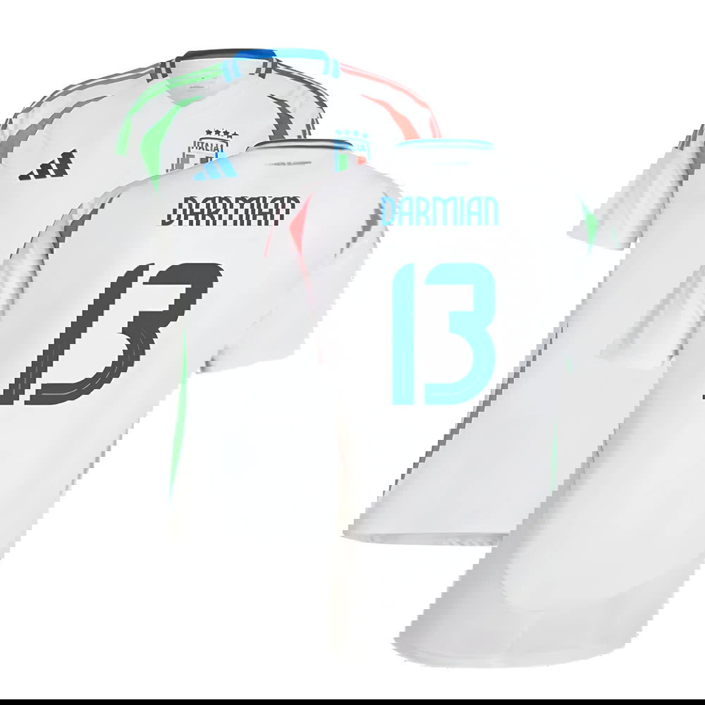 2024-2025 Italy Away Shirt (DARMIAN 13)
