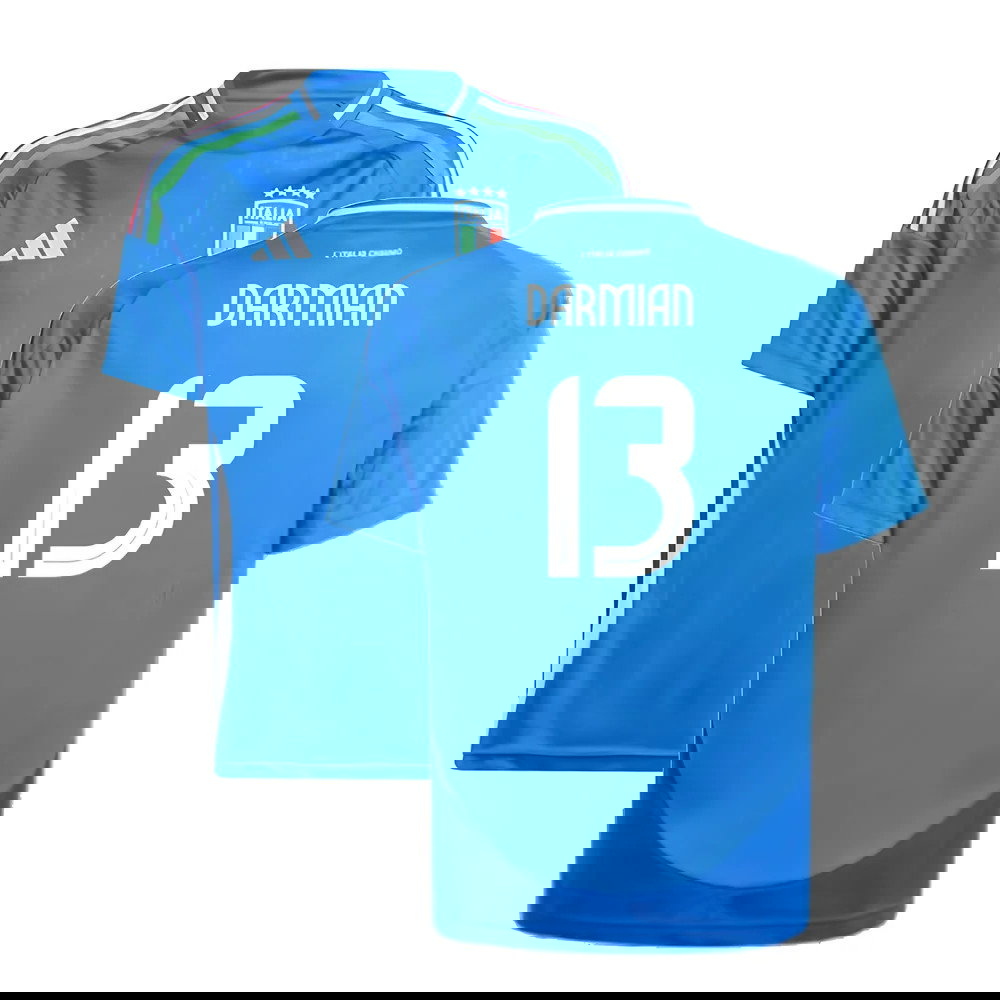 2024-2025 Italy Home Shirt (Kids) (DARMIAN 13)