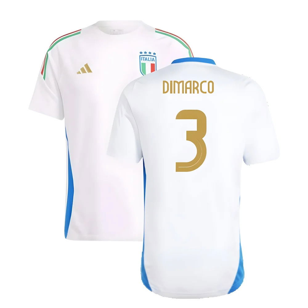 2024-2025 Italy Training Tee (White) (DIMARCO 3)