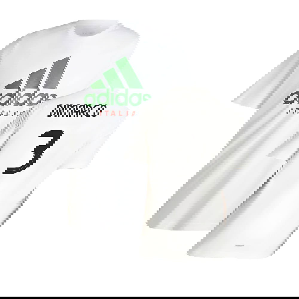 2024-2025 Italy DNA Graphic Tee (White) (DIMARCO 3)
