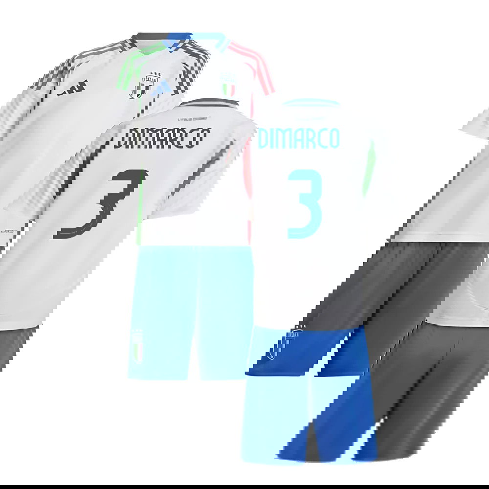2024-2025 Italy Away Mini Kit (DIMARCO 3)