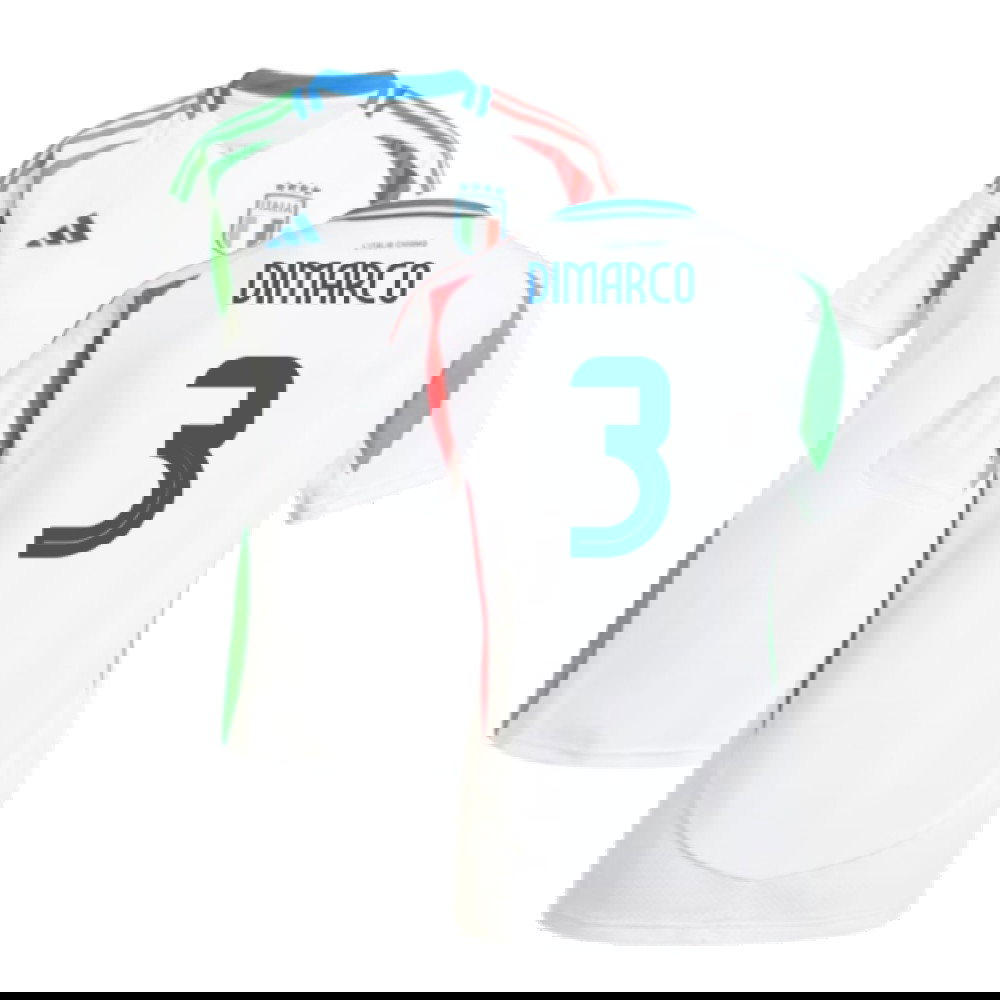 2024-2025 Italy Away Shirt (Ladies) (DIMARCO 3)