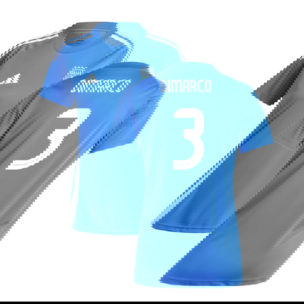 2024-2025 Italy Home Fan Jersey (Ladies) (DIMARCO 3)