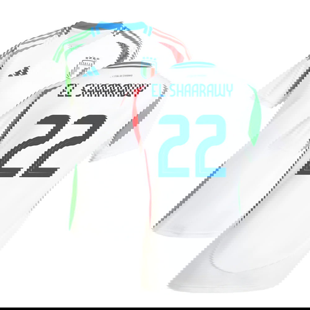 2024-2025 Italy Away Shirt (Ladies) (EL SHAARAWY 22)