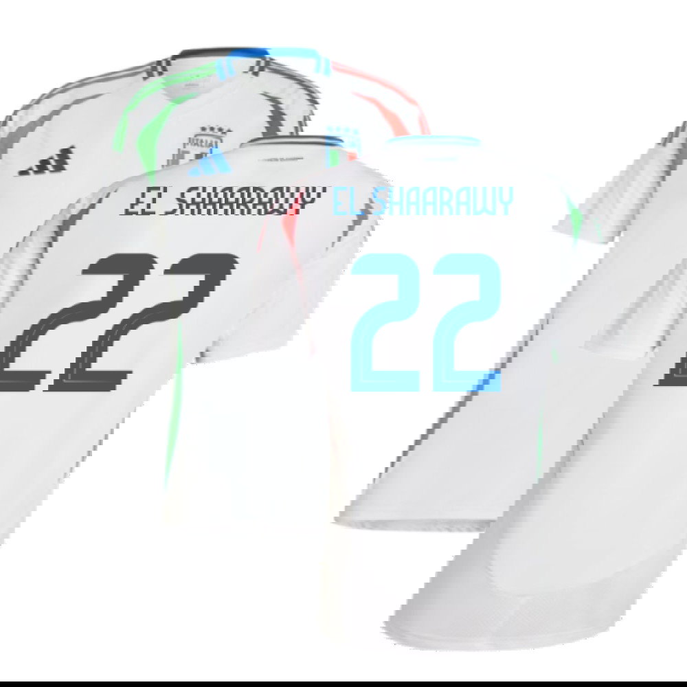 2024-2025 Italy Away Shirt (EL SHAARAWY 22)