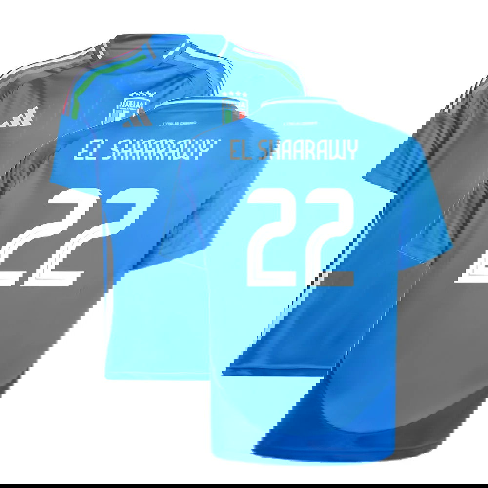 2024-2025 Italy Home Shirt (Kids) (EL SHAARAWY 22)