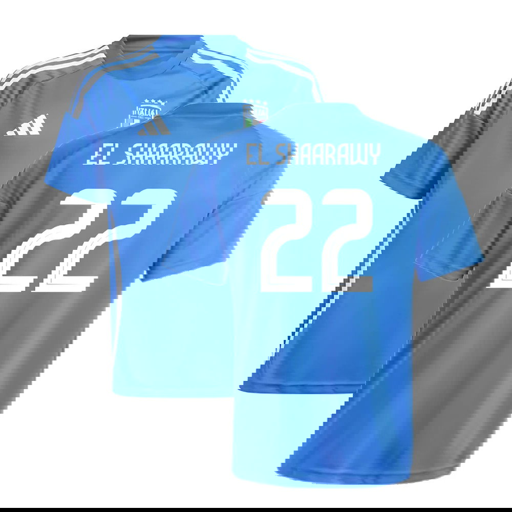 2024-2025 Italy Home Fan Jersey (Kids) (EL SHAARAWY 22)
