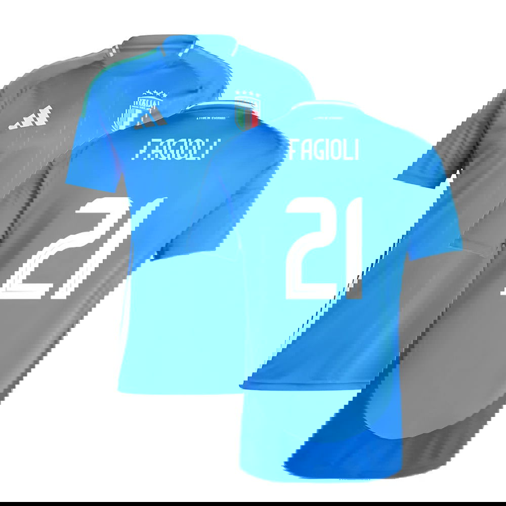 2024-2025 Italy Home Shirt (FAGIOLI 21)