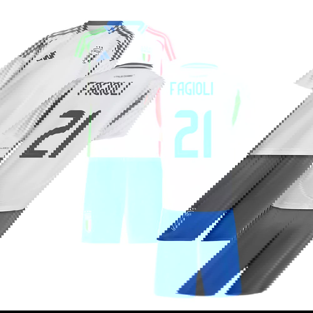 2024-2025 Italy Away Mini Kit (FAGIOLI 21)