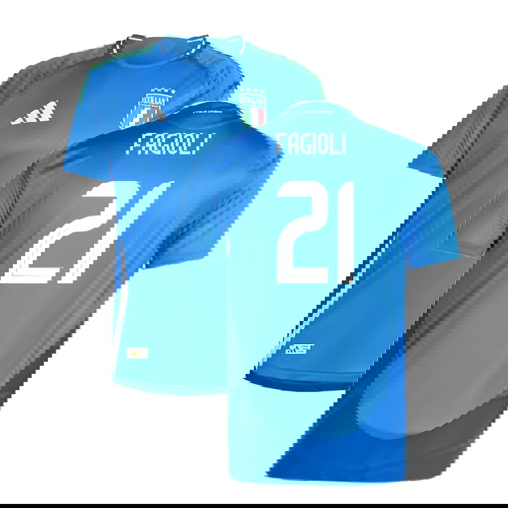 2024-2025 Italy Authentic Home Shirt (FAGIOLI 21)