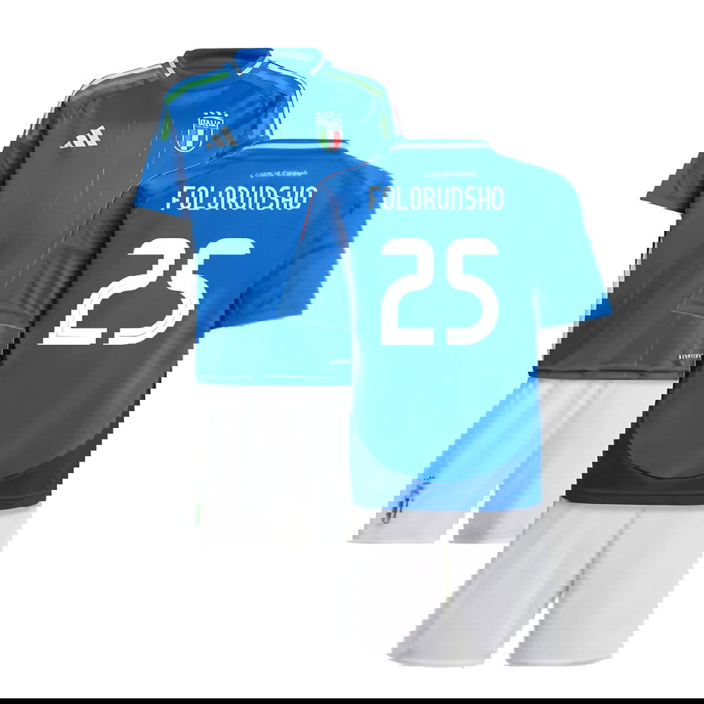 2024-2025 Italy Home Mini Kit (FOLORUNSHO 25)