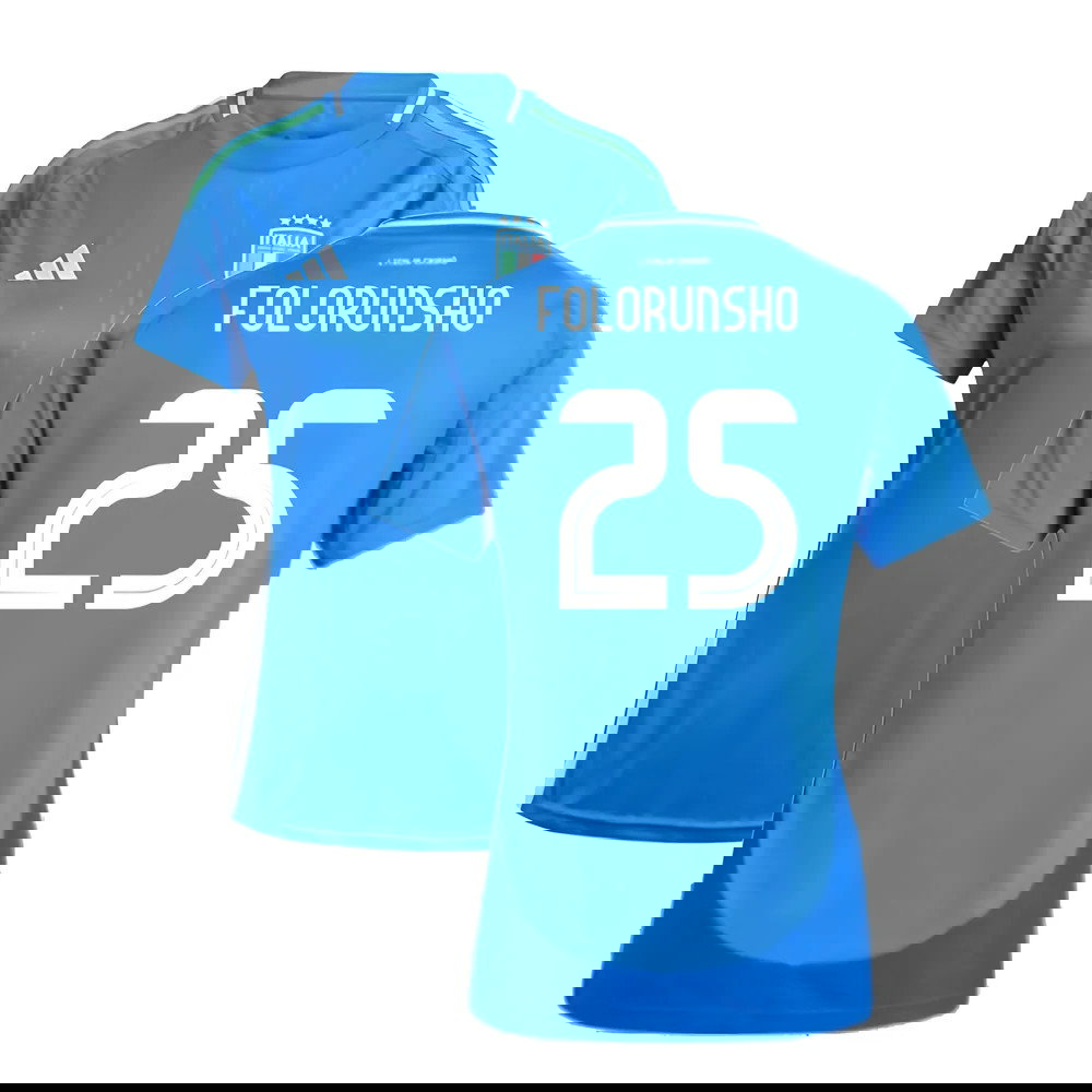 2024-2025 Italy Home Shirt (Ladies) (FOLORUNSHO 25)