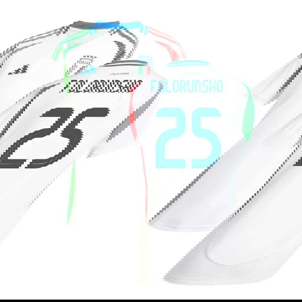 2024-2025 Italy Away Shirt (Ladies) (FOLORUNSHO 25)