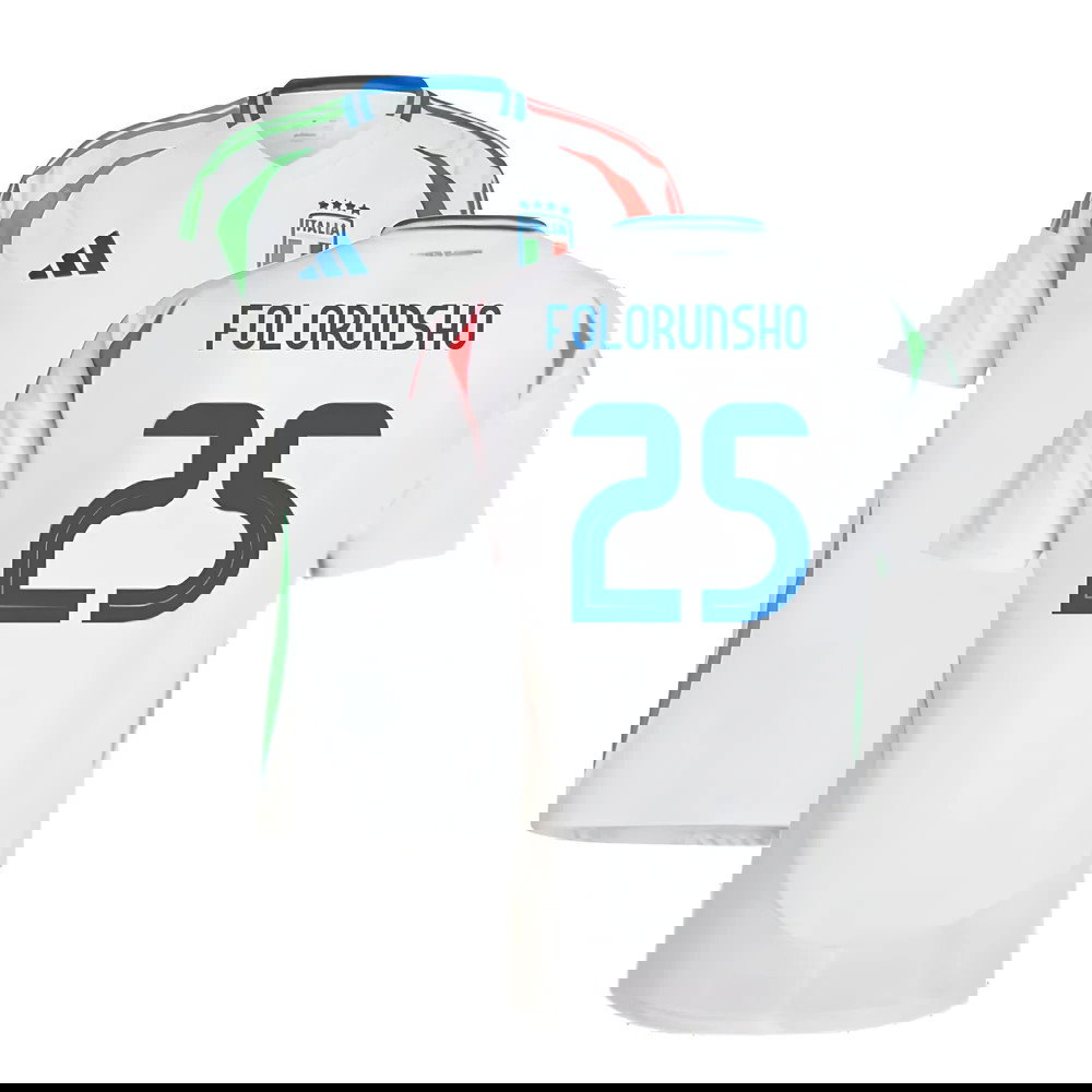 2024-2025 Italy Away Shirt (FOLORUNSHO 25)