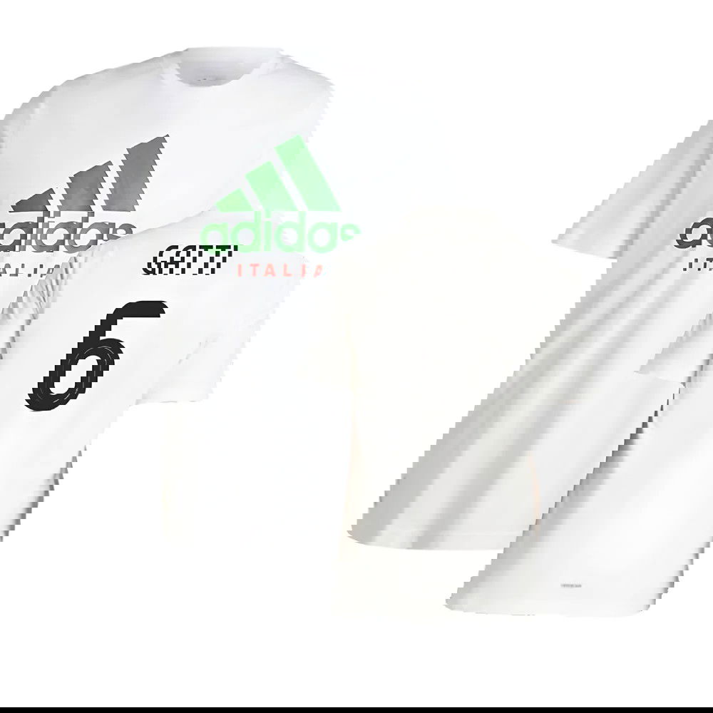 2024-2025 Italy DNA Graphic Tee (White) (GATTI 6)