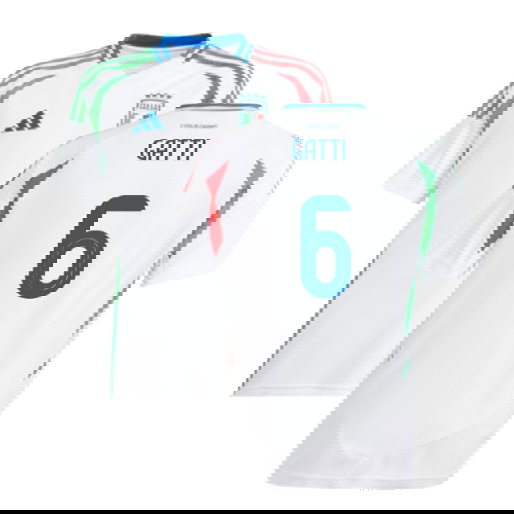 2024-2025 Italy Away Shirt (Kids) (GATTI 6)