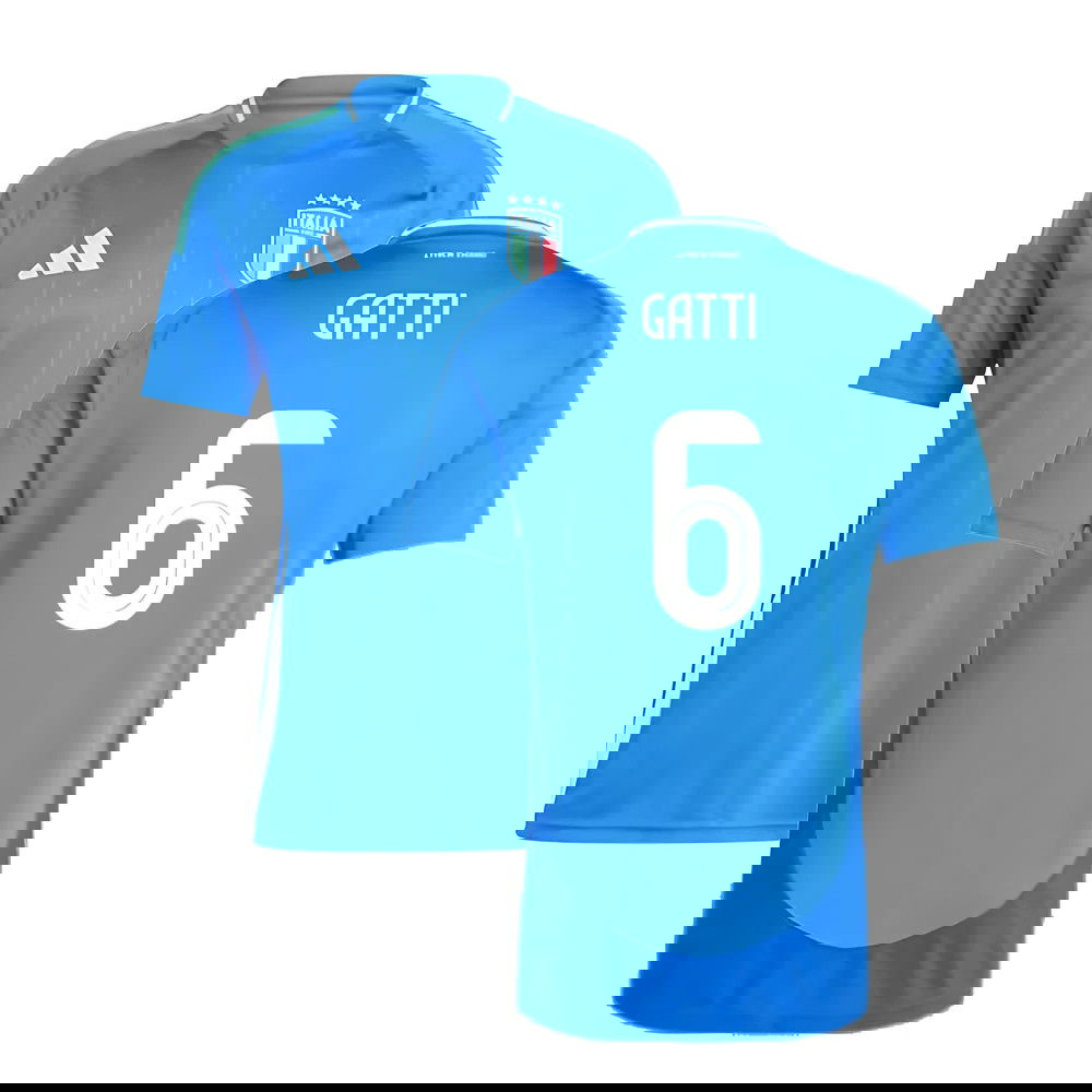 2024-2025 Italy Home Shirt (GATTI 6)