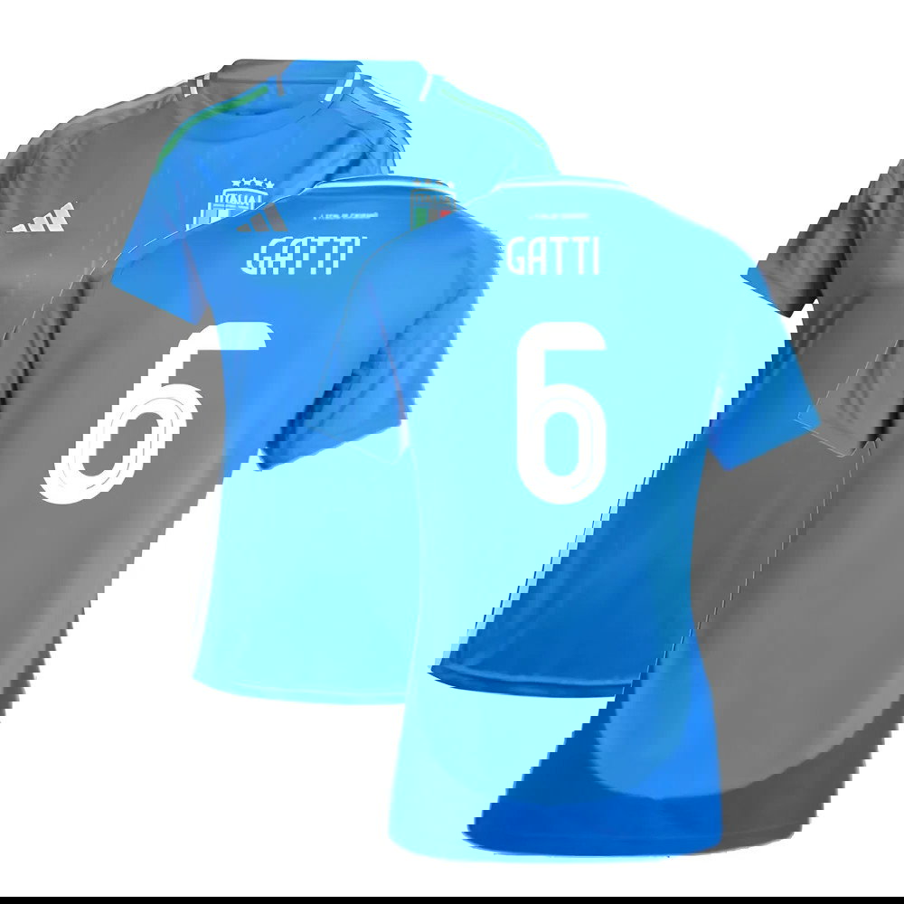 2024-2025 Italy Home Shirt (Ladies) (GATTI 6)