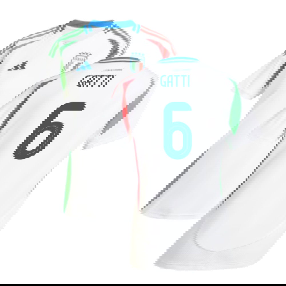 2024-2025 Italy Away Shirt (Ladies) (GATTI 6)