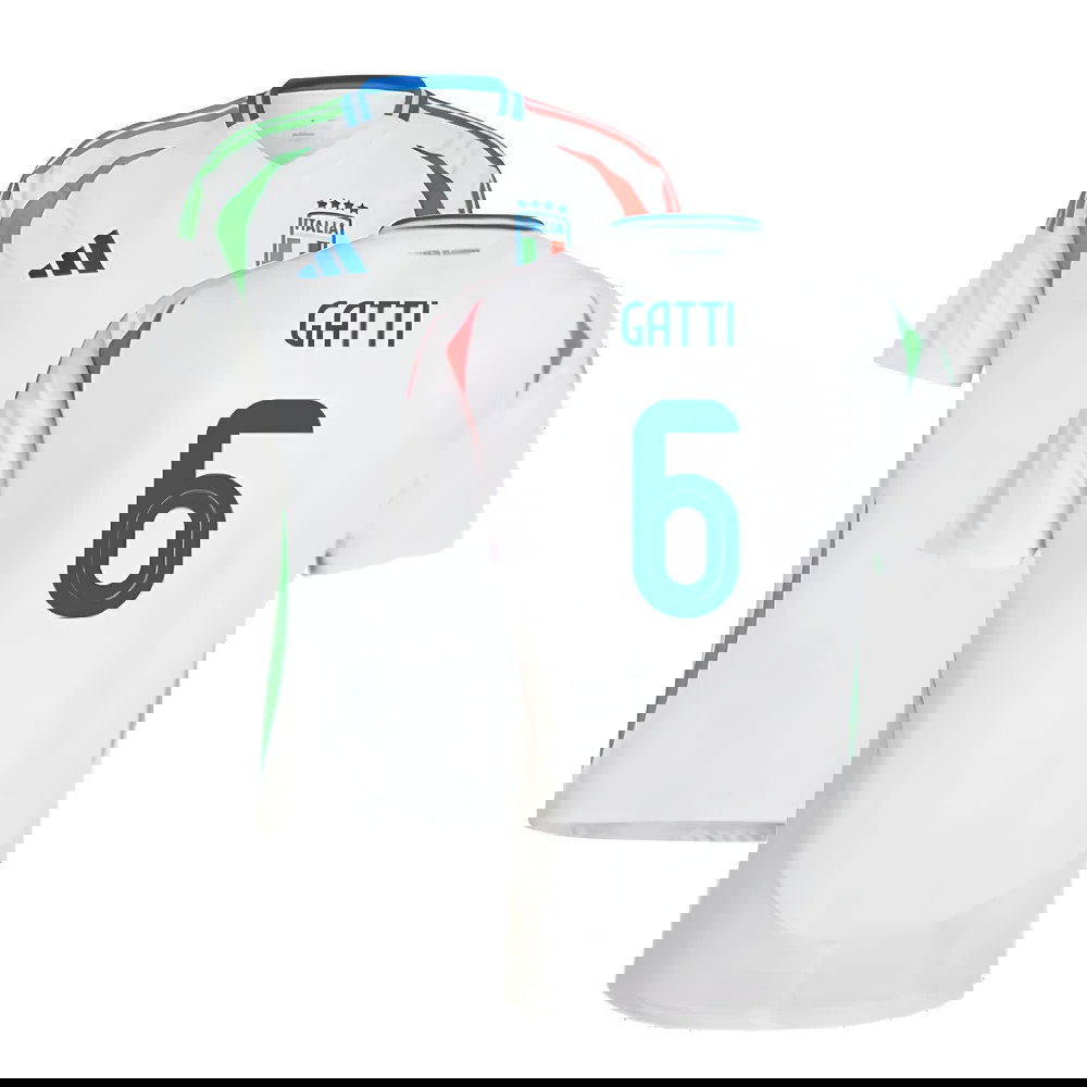 2024-2025 Italy Away Shirt (GATTI 6)