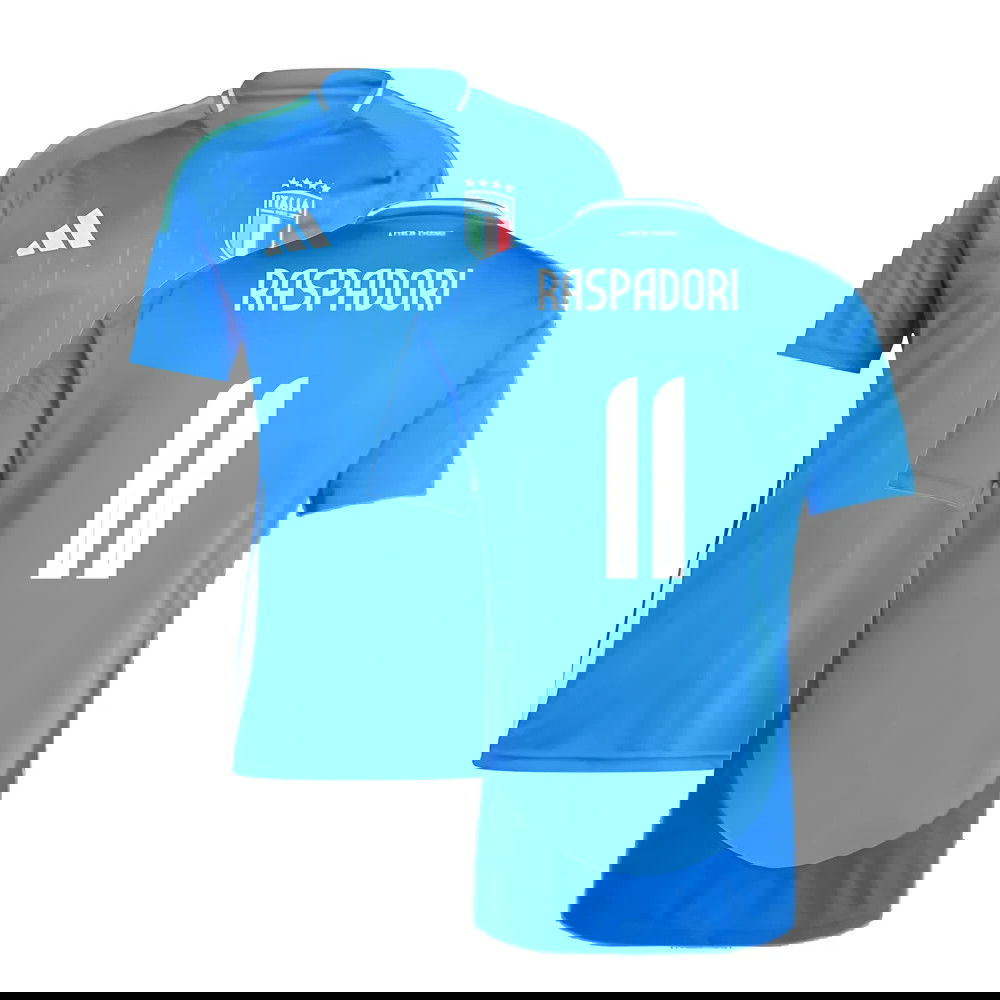 2024-2025 Italy Home Shirt (RASPADORI 11)