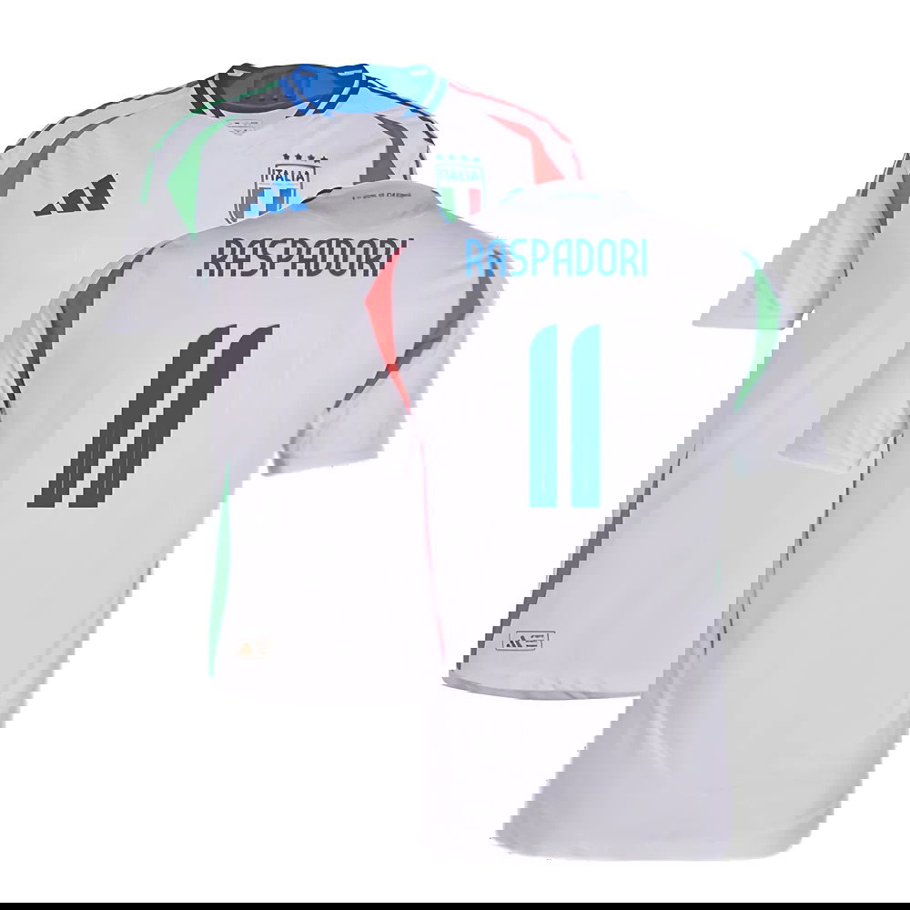 2024-2025 Italy Authentic Away Shirt (RASPADORI 11)