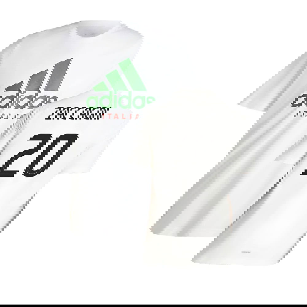 2024-2025 Italy DNA Graphic Tee (White) (ZACCAGNI 20)