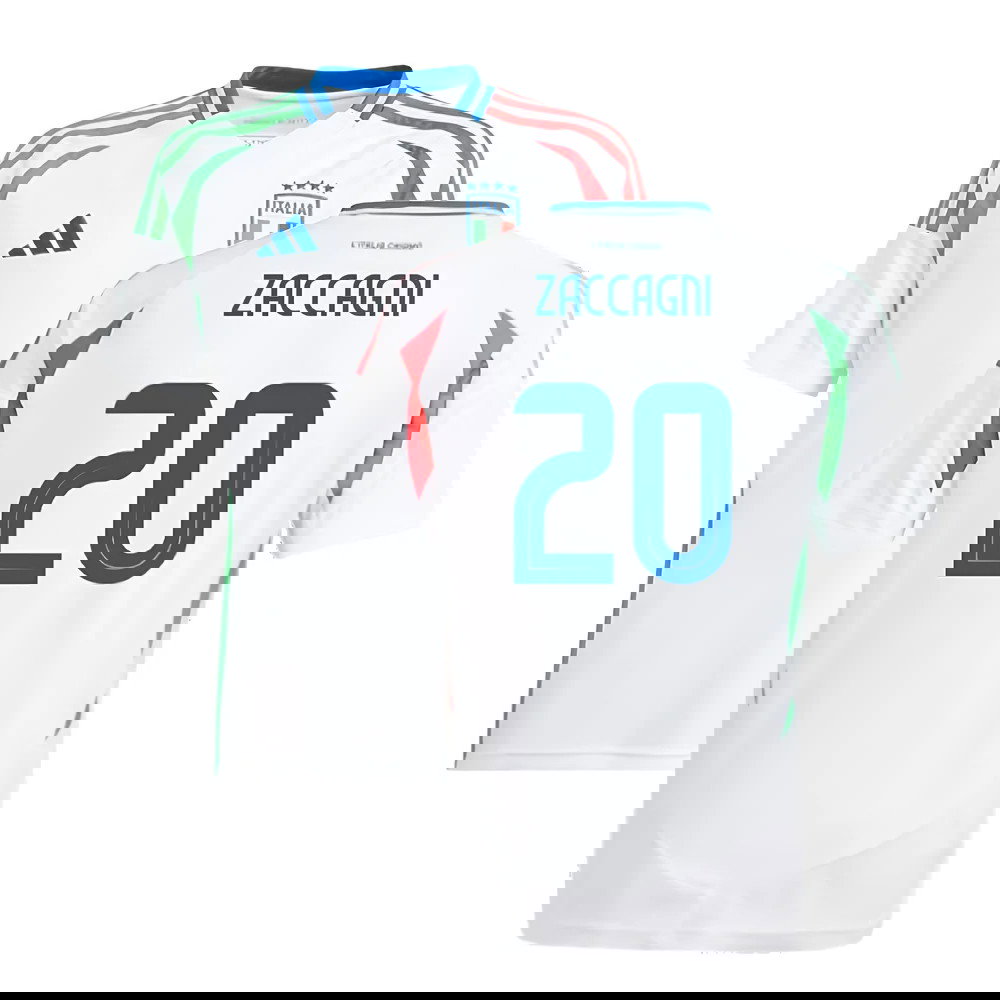 2024-2025 Italy Away Shirt (Kids) (ZACCAGNI 20)