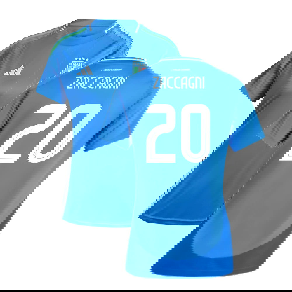 2024-2025 Italy Home Shirt (Ladies) (ZACCAGNI 20)