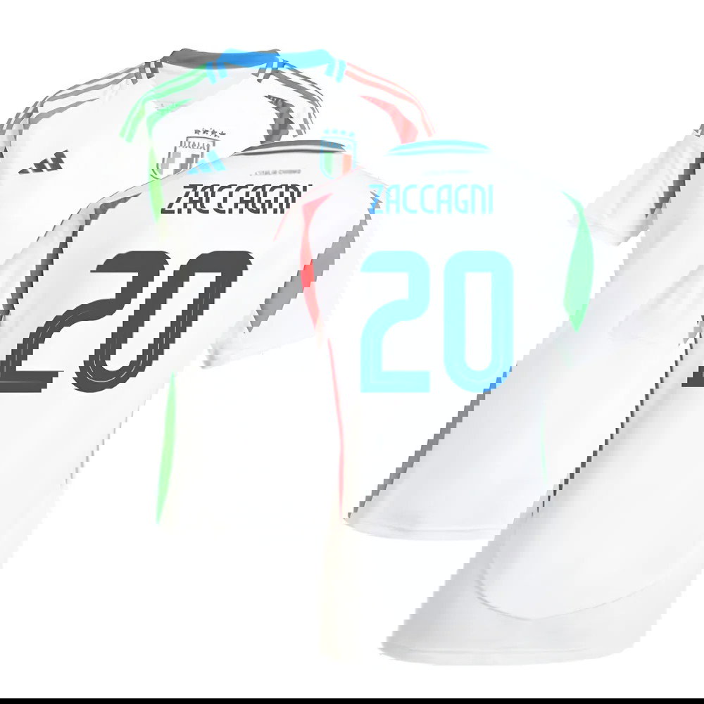 2024-2025 Italy Away Shirt (Ladies) (ZACCAGNI 20)