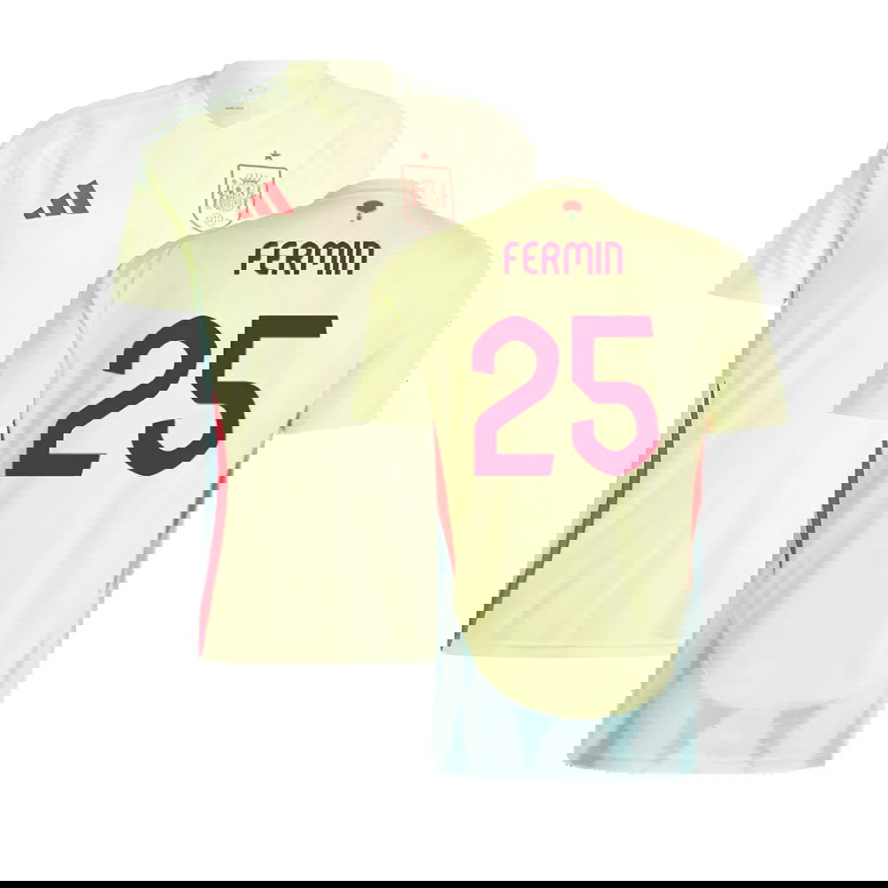 2024-2025 Spain Away Shirt (Fermin 25)